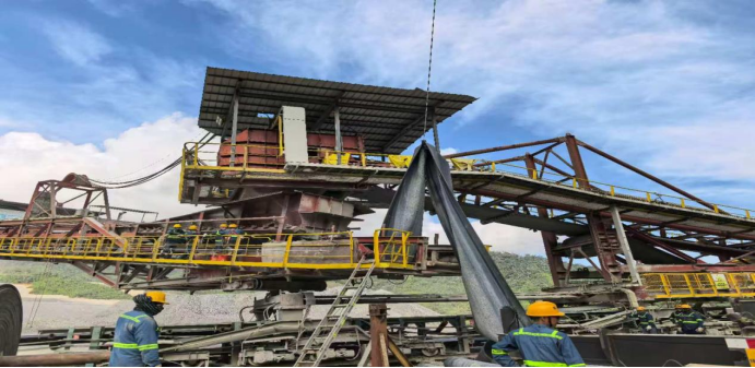 厄瓜多爾分公司組織開展廢石運維系統(tǒng)檢修 厄瓜多爾分公司組織開展廢石運維系統(tǒng)檢修